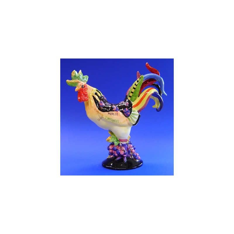 Figurine statuette coq décoration - poultry in motion Parastone -PM16-T-1