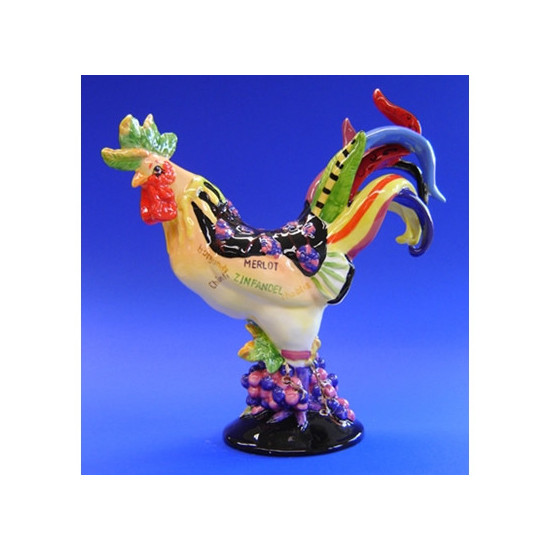 Figurine statuette coq décoration - poultry in motion Parastone -PM16-T-1