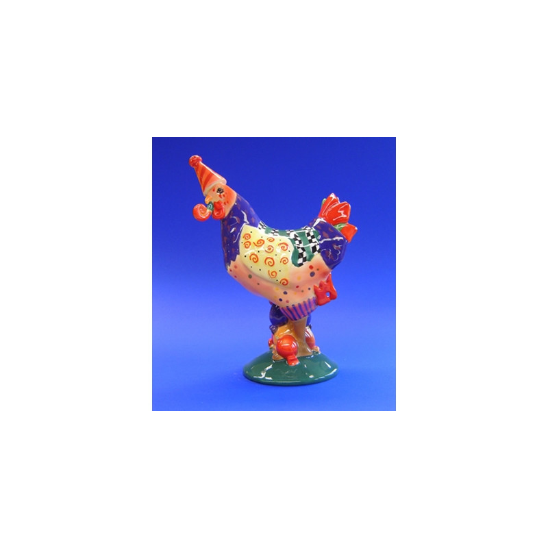 Figurine statuette coq décoration - poultry in motion Parastone -PM16-T-1