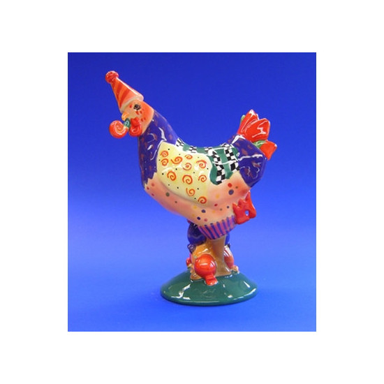 Figurine statuette coq décoration - poultry in motion Parastone -PM16-T-1