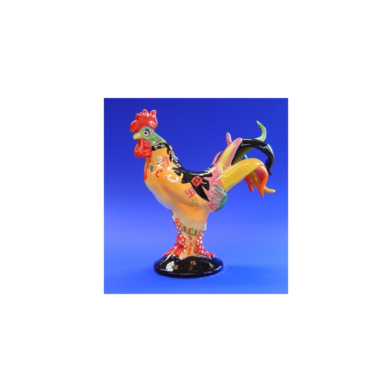 Figurine statuette coq décoration - poultry in motion Parastone -PM16-T-1