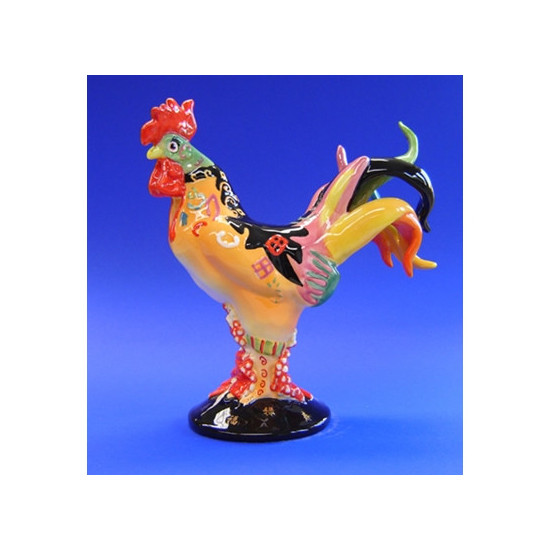 Figurine statuette coq décoration - poultry in motion Parastone -PM16-T-1