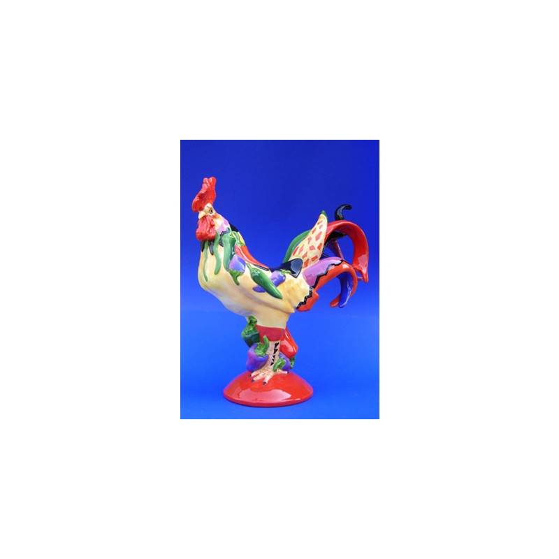 Figurine statuette coq décoration - poultry in motion Parastone -PM16-T-1