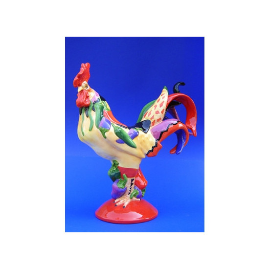 Figurine statuette coq décoration - poultry in motion Parastone -PM16-T-1