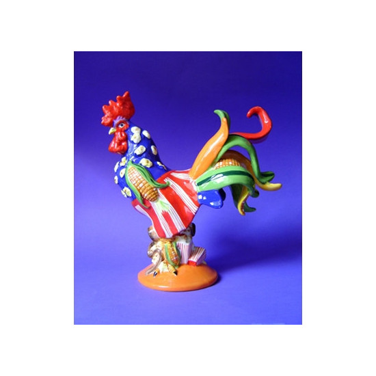 Figurine statuette coq décoration - poultry in motion Parastone -PM16-T-1