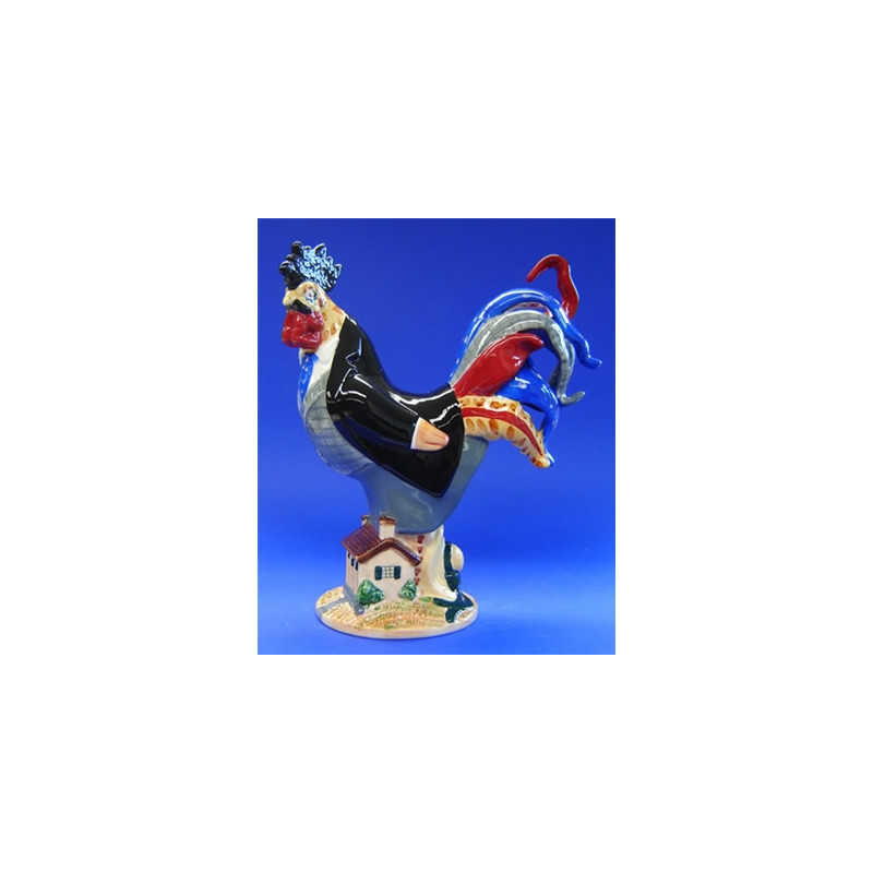 Figurine statuette coq décoration - poultry in motion Parastone -PM16-T-1