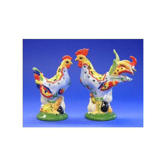 Figurine statuette coq décoration - poultry in motion Parastone -PM16-T-1