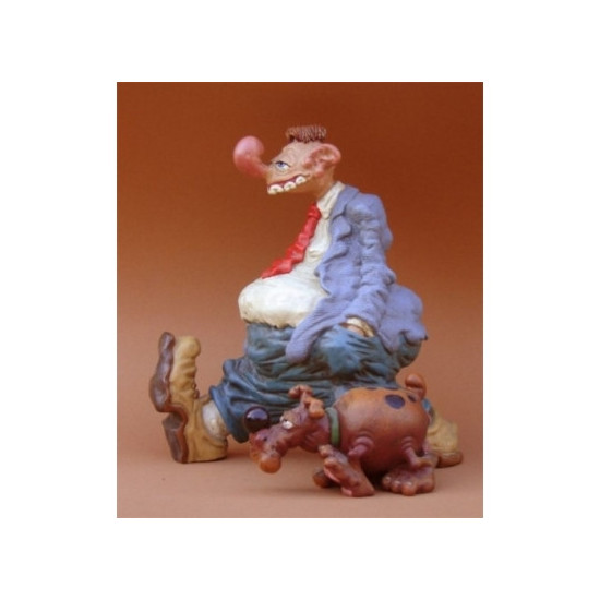 Figurine statuette coq décoration - poultry in motion Parastone -PM16-T-1