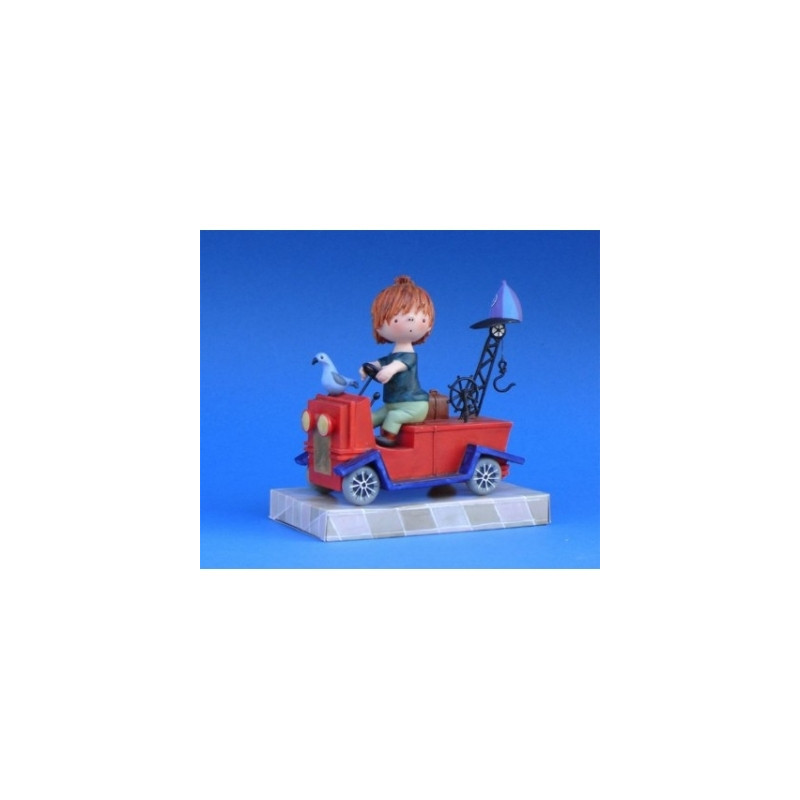 Figurine statuette coq décoration - poultry in motion Parastone -PM16-T-1