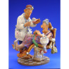 Figurine statuette coq décoration - poultry in motion Parastone -PM16-T-1