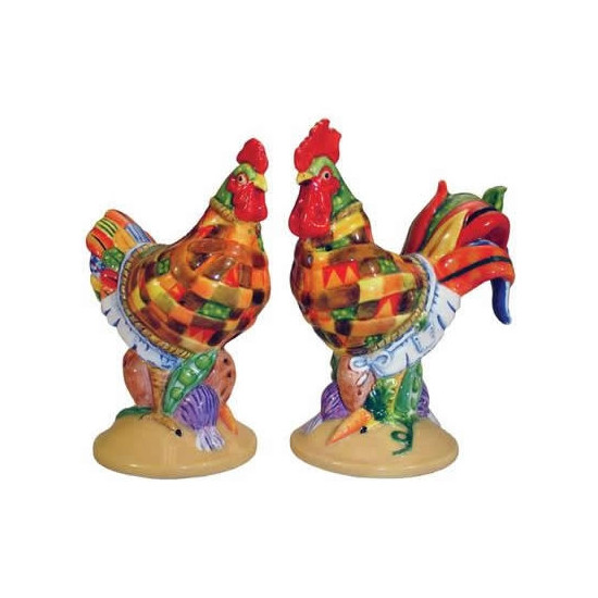 Figurine statuette coq décoration - poultry in motion Parastone -PM16-T-1