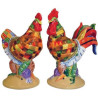 Figurine statuette coq décoration - poultry in motion Parastone -PM16-T-1