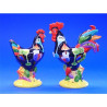 Figurine statuette coq décoration - poultry in motion Parastone -PM16-T-1