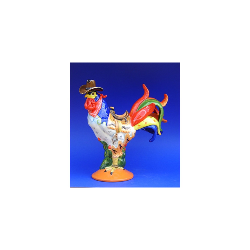 Figurine statuette coq décoration - poultry in motion Parastone -PM16-T-1