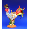 Figurine statuette coq décoration - poultry in motion Parastone -PM16-T-1