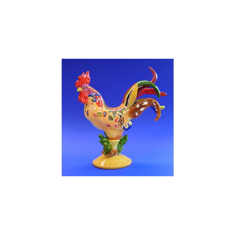 Figurine statuette coq décoration - poultry in motion Parastone -PM16-T-1