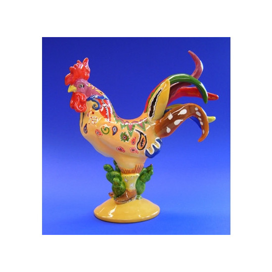 Figurine statuette coq décoration - poultry in motion Parastone -PM16-T-1