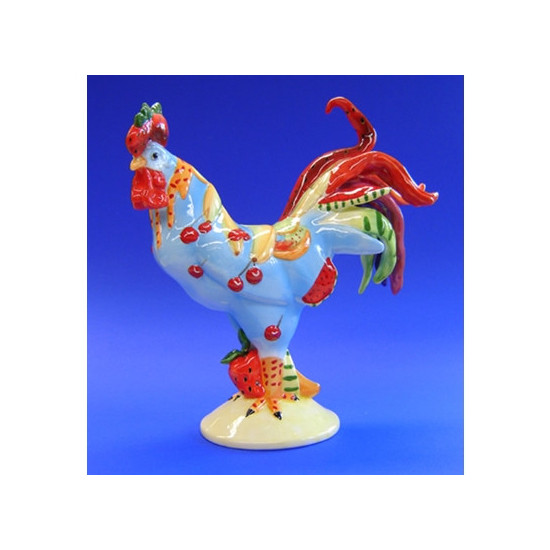 Figurine statuette coq décoration - poultry in motion Parastone -PM16-T-1