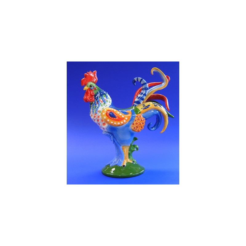 Figurine statuette coq décoration - poultry in motion Parastone -PM16-T-1