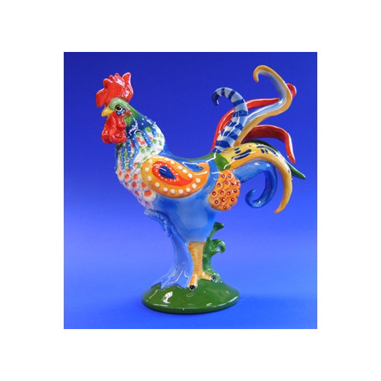 Figurine statuette coq décoration - poultry in motion Parastone -PM16-T-1