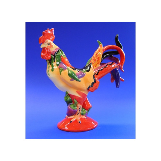 Figurine statuette coq décoration - poultry in motion Parastone -PM16-T-1