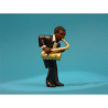 Figurine statuette coq décoration - poultry in motion Parastone -PM16-T-3