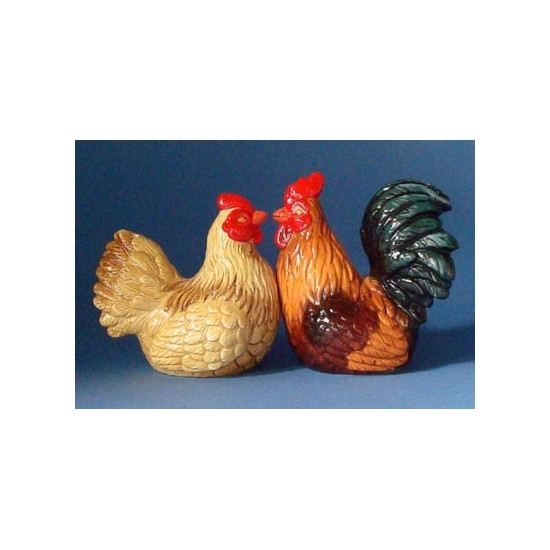 Figurine statuette coq décoration - poultry in motion Parastone -PM16-T-3