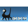 Figurine statuette coq décoration - poultry in motion Parastone -PM16-T-3