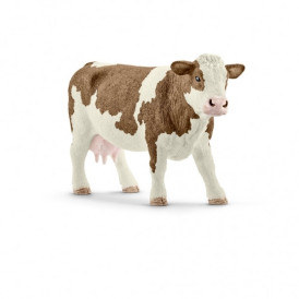 Animaux de la ferme Vache simmental française figurine schleich -13801