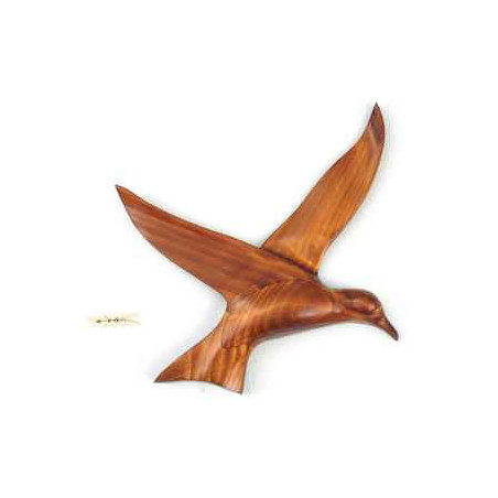 Décoration OiseauxLasterne - Les oiseaux en vol - Vol de la sterne - 60 cm - BST060 Artisan Français - art animalier bois
