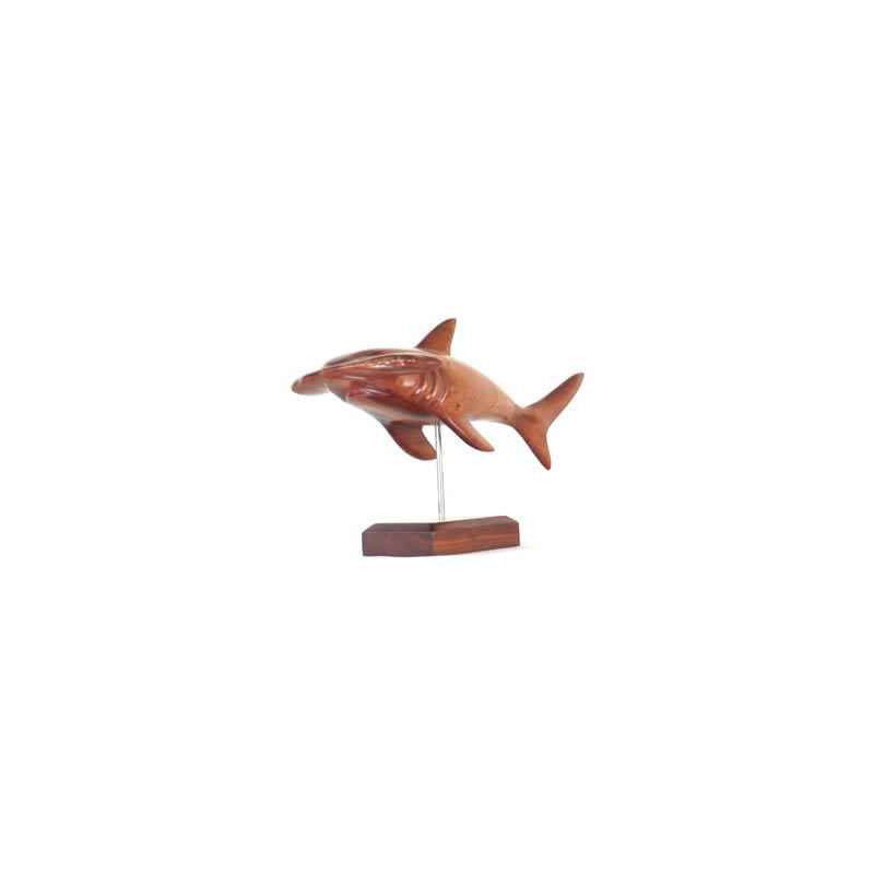 Lasterne  -Les miniatures sur socle  -Le requin marteau en chasse  -50 cm  -Last -ARE051S -R