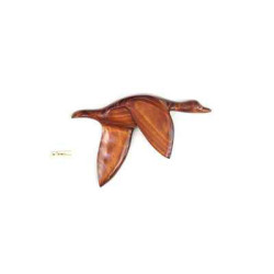 Décoration OiseauxLasterne - Les oiseaux en vol - Vol du colvert - 40 cm - BCO045-1 Artisan Français - art animalier bois